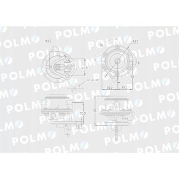 Tiekimo siurblys 25061585 25066388 polmo
