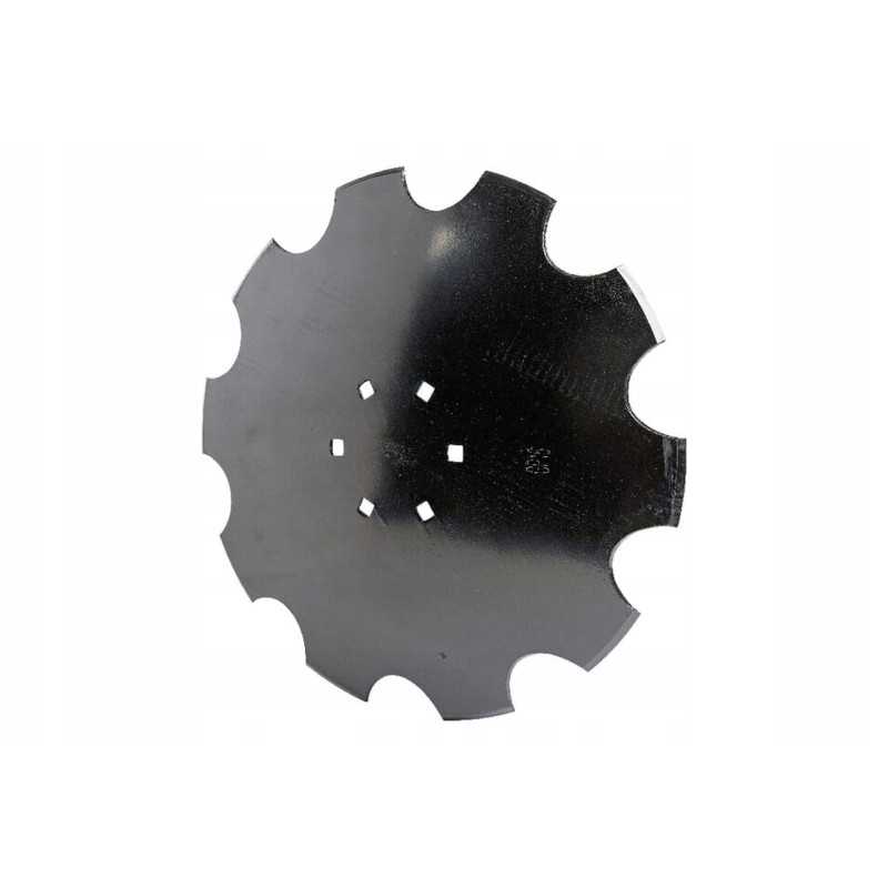 Hd510120 dantytas akėčių diskas 510x4 mm 6 skylės
