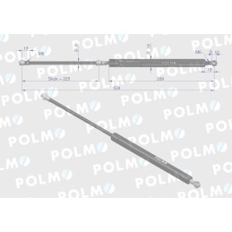 Lango pavara l max 534mm 4415238p deutz polmo