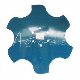 Dantytas diskas 510, storis 4mm, diskinės akėčios p