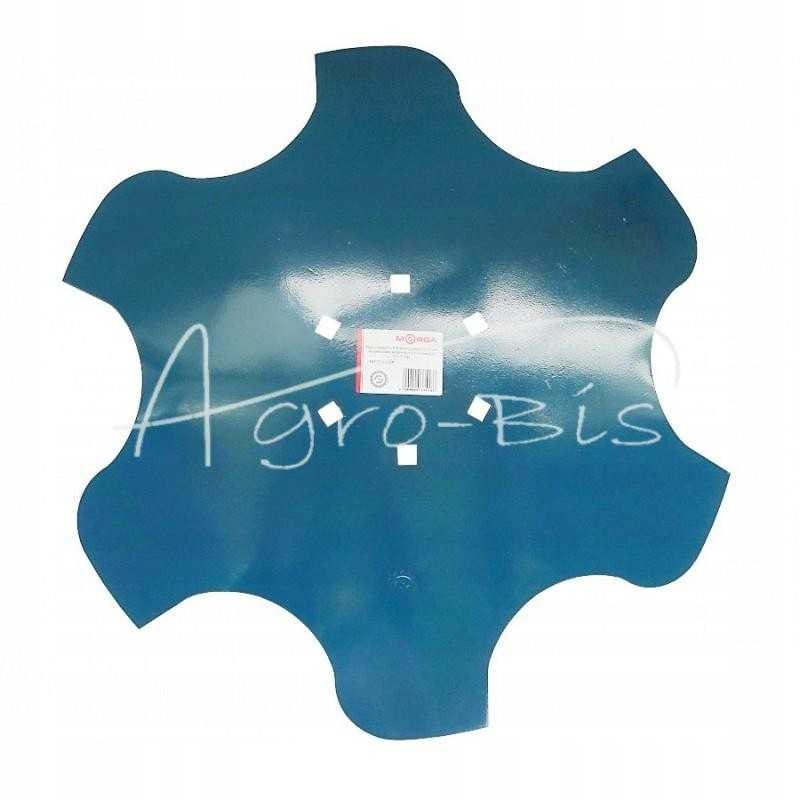 Dantytas diskas 510, storis 4mm, diskinės akėčios p