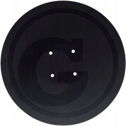 Lygi plokštė 460x4mm 4 skylės oe išorėje 460mm oe o