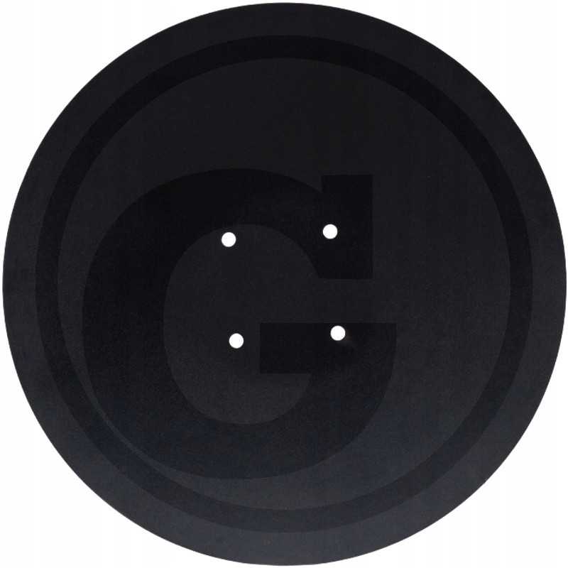 Lygi plokštė 460x4mm 4 skylės oe išorėje 460mm oe o