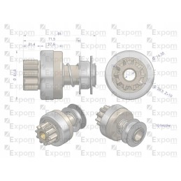 Starterio movos mazgas r 11h 863 700 0ex e