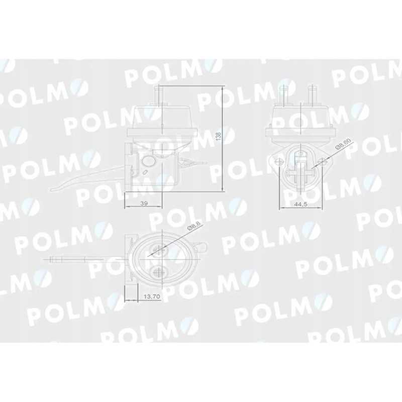 Tiekimo siurblys re61260 polmo