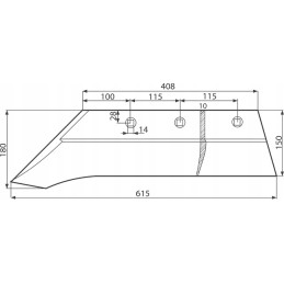 Blade 10 23 lovų kištukas, 2 ir 3 vagų premium