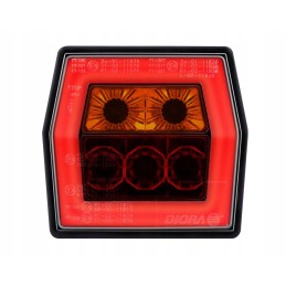 Universalus 3 funkcijų galinis žibintas dio002 LED dio