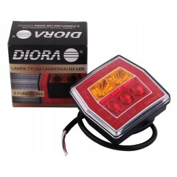 Universalus 3 funkcijų galinis žibintas dio002 LED dio