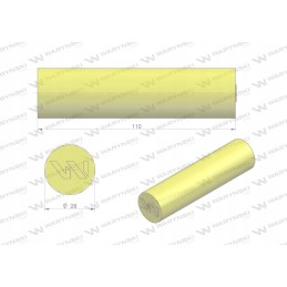 Poliuretano amortizatoriaus volelis 28x110 Warynski