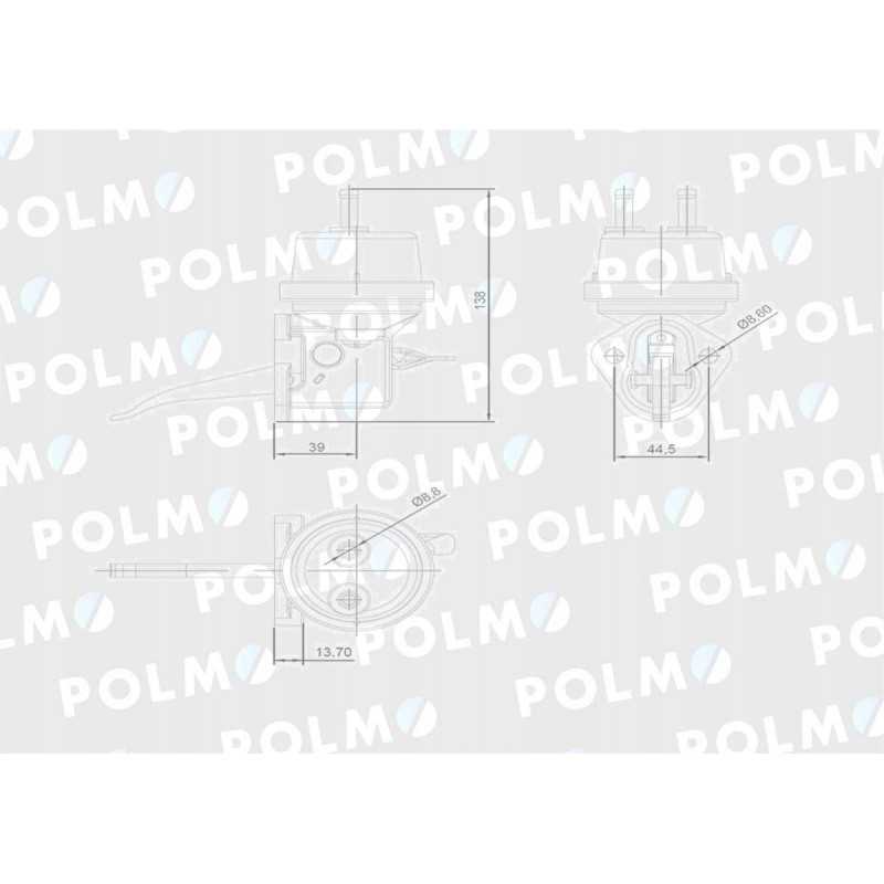 Tiekimo siurblys re61260 polmo