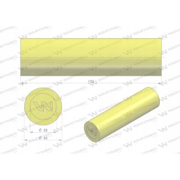 Poliuretano amortizatoriaus volelis 40x150 Warynski