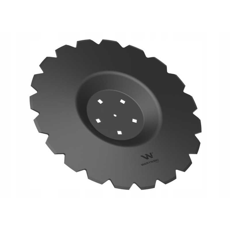 Dantyta plokštelė z20 510 5 116 r 4mm Warynski