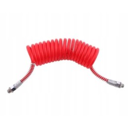 Spiralinis kabelis m 22x1 5 4 5m raudonas Polmo