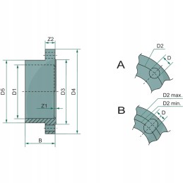 PVC klijuota apykakle d1 75mm d2 139 5 144m