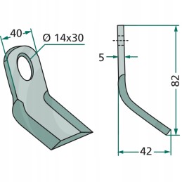 Noz y 5mm 42mm 14x30mm 40mm 82mm agrimaster hmf ma