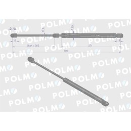 Galinio lango pavara l max 500mm 65499077 fritzm