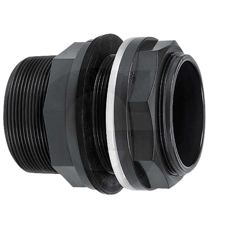 PVC bako jungtis, sriegiuotas d1 40mm d2
