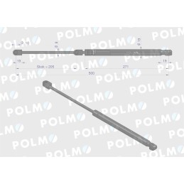Durų pavara l max 500mm k302896 korpusas ih David