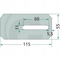 Amazon metalo grandiklis 3 mm
