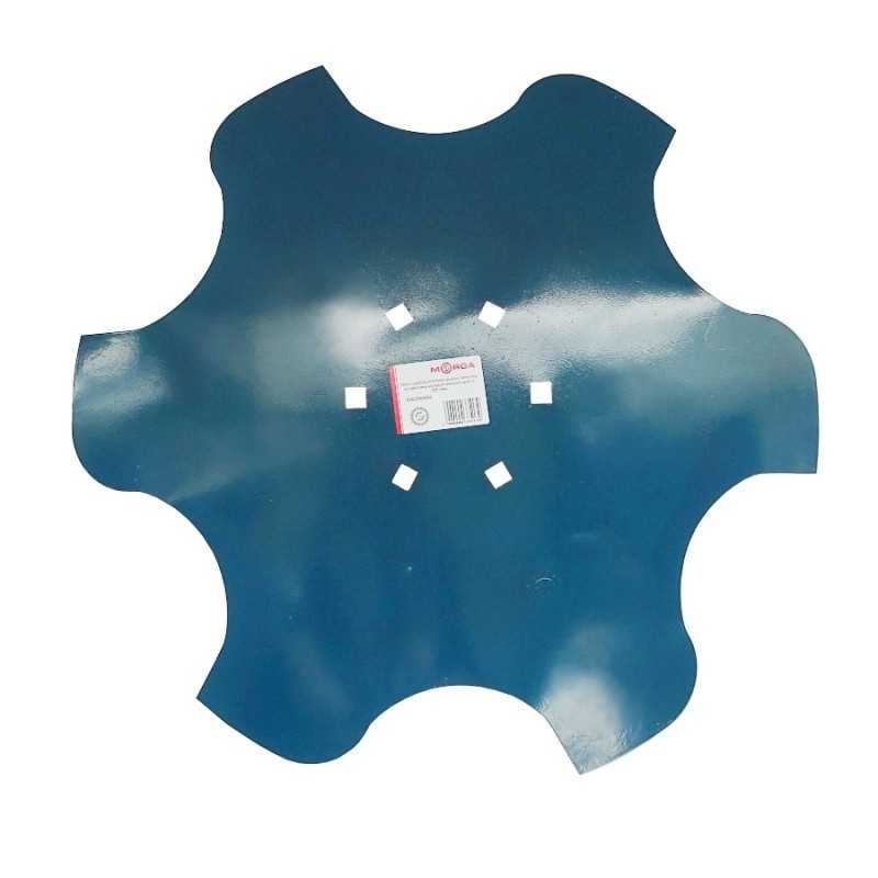 Dantytas diskas 510, storis 4mm, diskinės akėčios p
