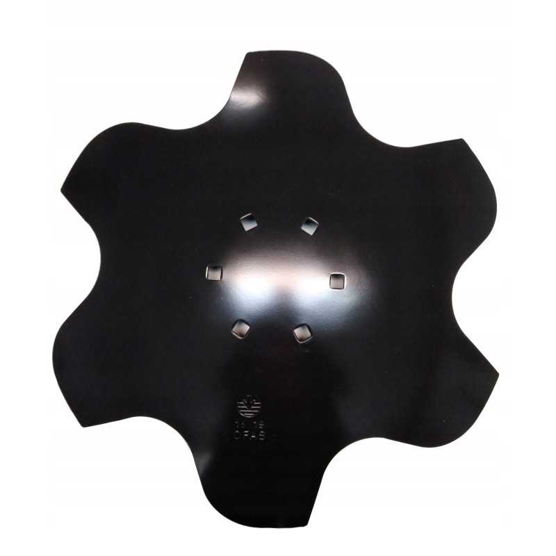 Išorinis grandiklio diskas 510 mm, 6 angos