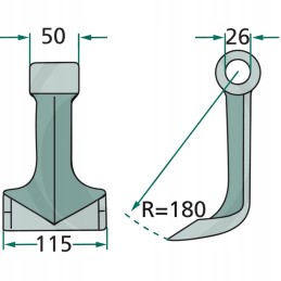 115 mm plaktukas su 26 mm skyle tinka statinėms