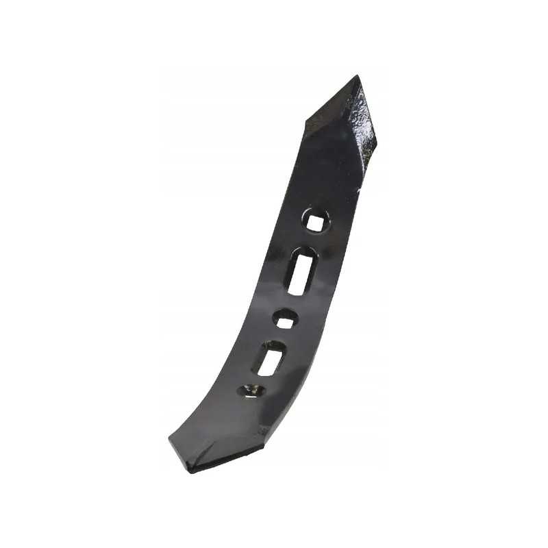 Noragas 490x75x10 mm, apverčiamas, kairysis, sulenktas 4