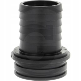 50 mm PVC žarnos prijungimas prie jungiamosios veržlės 2