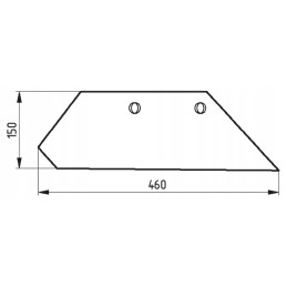 Dešinysis peilis 16 xl 94 600 tinka oeverum