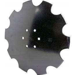 Dantytas akėčių diskas 510x4 mm, 6 skylės, 120 mm