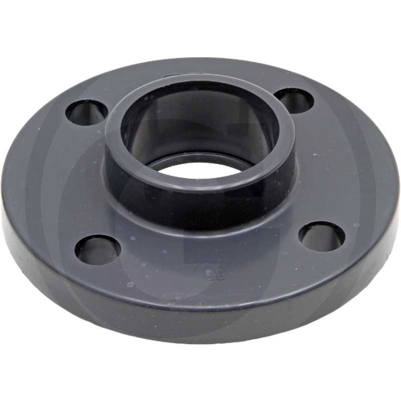 PVC klijuota apykaklė u pn 10 oe 125mm 4 18mm vidinė