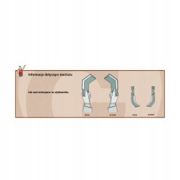 Kairioji rotoriaus mentė Kuhn 15 mm