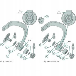 Lemken veržlė kairysis sriegis m75 x 1 5 l mm
