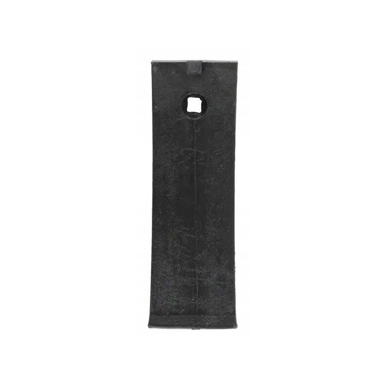 Dalis 250x80x12 mm plokščia, 1 skylė, tinka