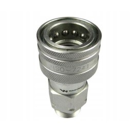 Hidraulinė greitoji jungtis, M22x1 lizdas, 5 nerūdijančio plieno sriegiai