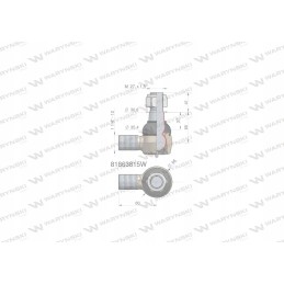 Vairo jungtis 80mm m1 1 4 12 81863815 waryn