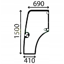 Kairiųjų durų langas new holland t4 case jx 48192597