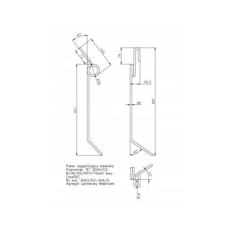 Sėjamosios Poznań 6 kasimas dešinėje 2