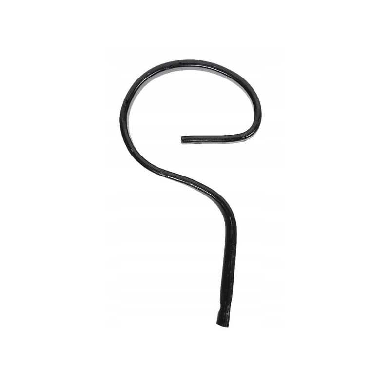Spyruoklinis dantis 32x10x355mm tiesus cp100320