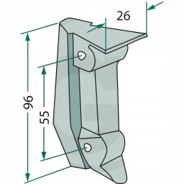 Centrum noragėlių pleištas super 230g