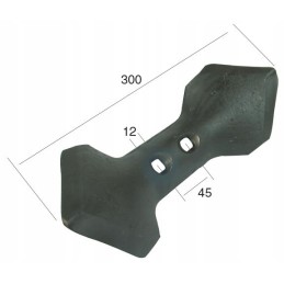 Noragėliai 300 x 110 x 8 mm 105000514