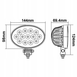 LED darbo lempa LED prožektorius 3510 lm LA10039