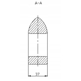 Atlaisvintas sunkus 40 mm kabliukas
