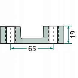 Dantų tvirtinimas m16 x 1 5 mm rabe