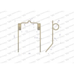 Pirštas Motowidel New Holland Clayson 804334150 Wary