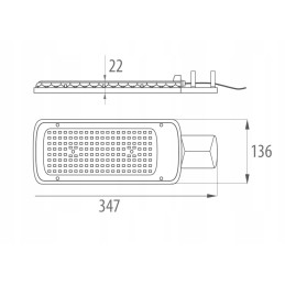 LED parkavimo lempa loper2 50w 4000k 5000