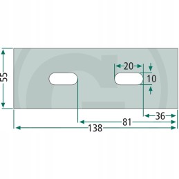 Metalinis grandiklis 3mm lely