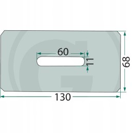 Krone metalo grandiklis 3 mm