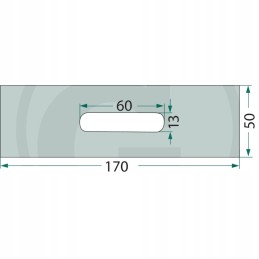 Metalinis grandiklis 5 mm