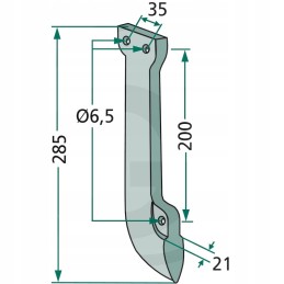 Sėjamosios sėjamosios noragas 3 137 012